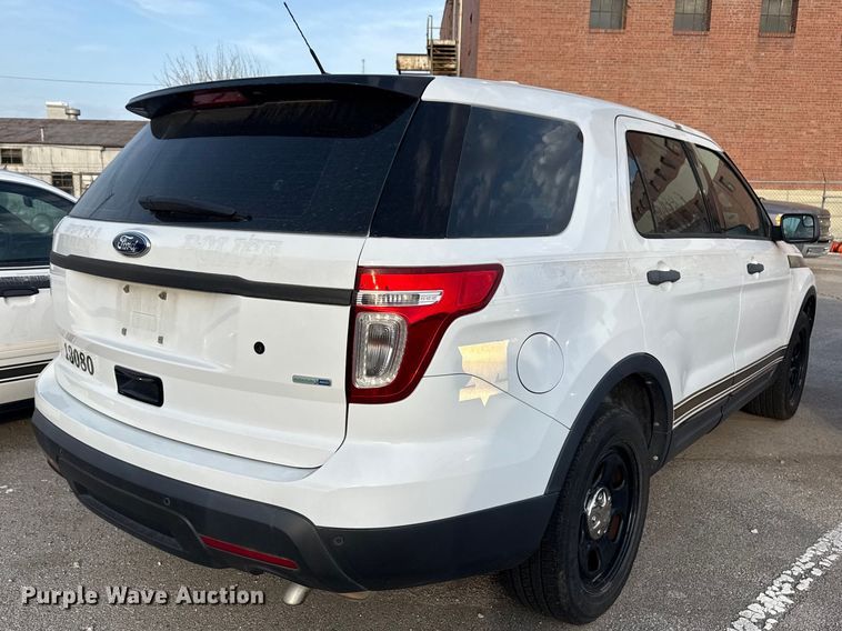 image for item FB8671 2013 Ford Explorer Police Interceptor SUV