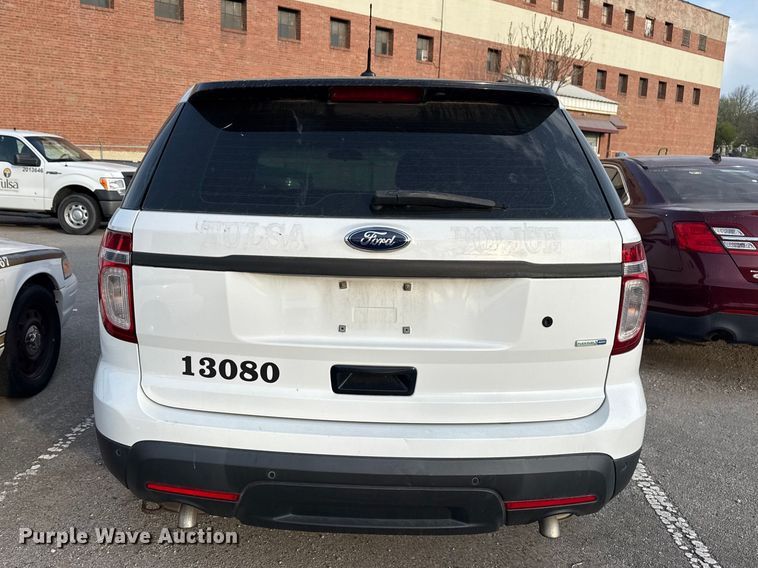 image for item FB8671 2013 Ford Explorer Police Interceptor SUV