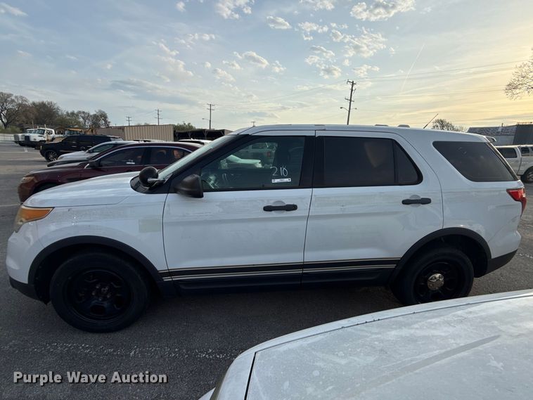 image for item FB8671 2013 Ford Explorer Police Interceptor SUV