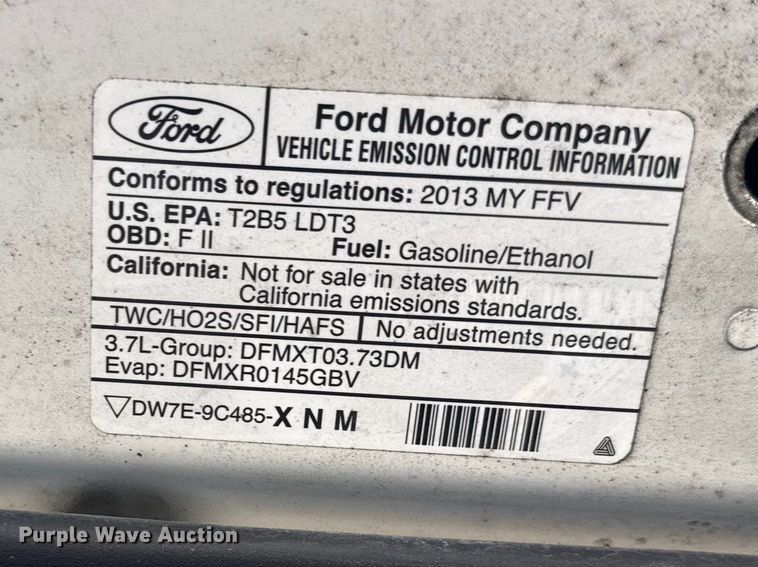 image for item FB8671 2013 Ford Explorer Police Interceptor SUV