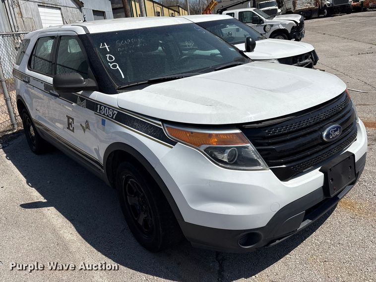 image for item FB8672 2013 Ford Explorer Police Interceptor SUV
