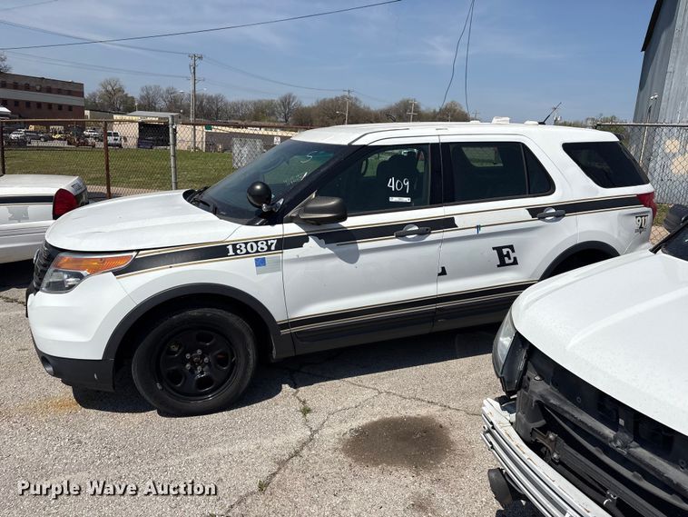 image for item FB8672 2013 Ford Explorer Police Interceptor SUV