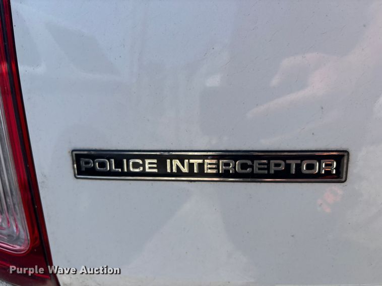 image for item FB8672 2013 Ford Explorer Police Interceptor SUV