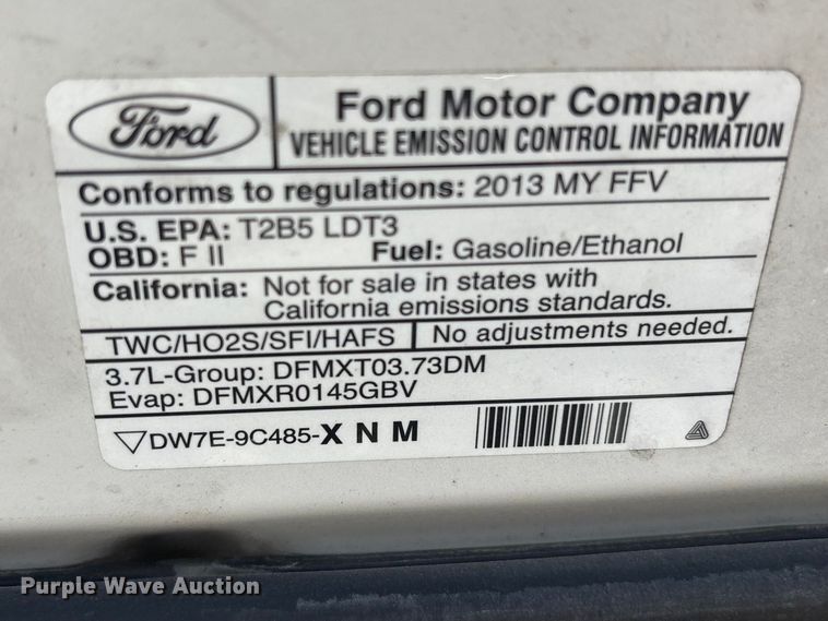 image for item FB8672 2013 Ford Explorer Police Interceptor SUV