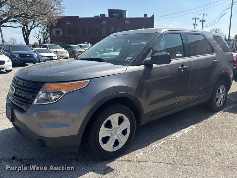 image for item FB8674 2014 Ford Explorer Police Interceptor SUV