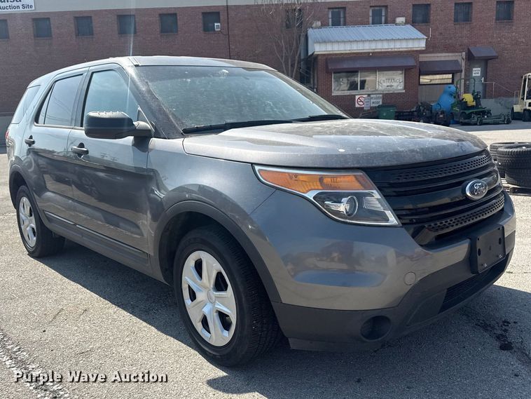 image for item FB8674 2014 Ford Explorer Police Interceptor SUV