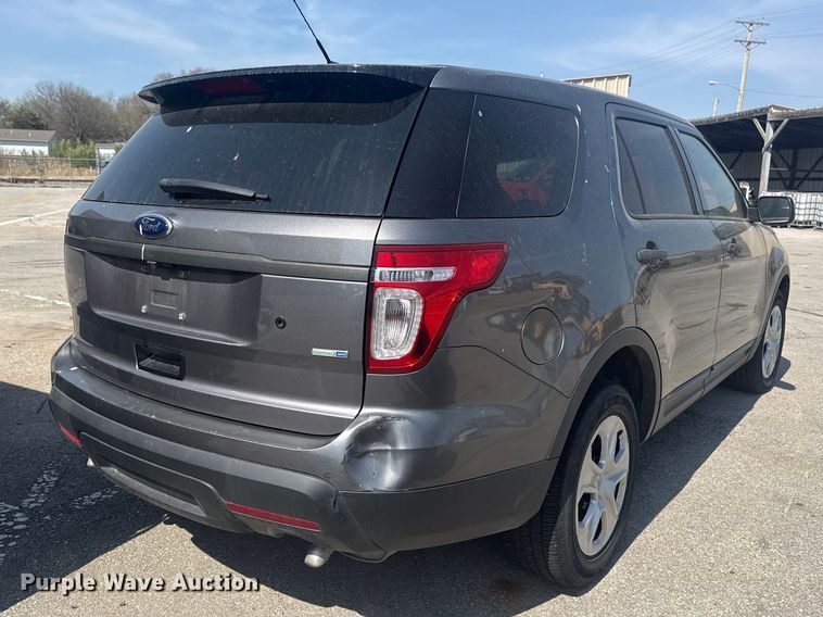 image for item FB8674 2014 Ford Explorer Police Interceptor SUV