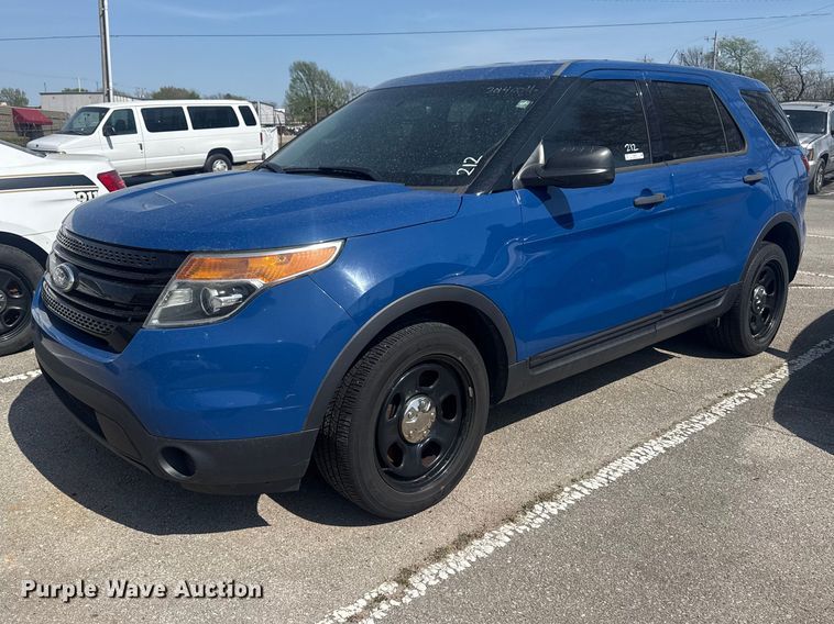 image for item FB8675 2014 Ford Explorer Police Interceptor SUV