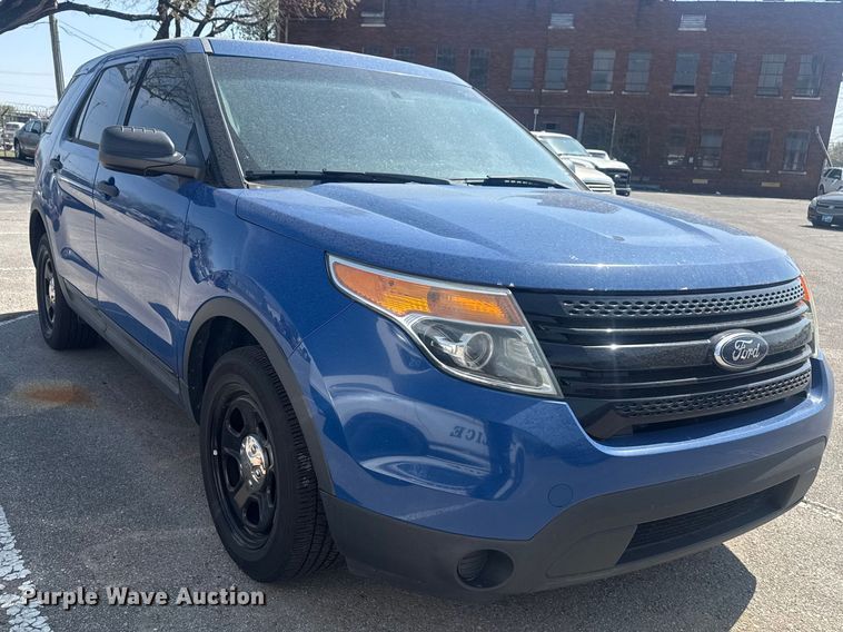 image for item FB8675 2014 Ford Explorer Police Interceptor SUV