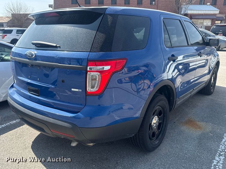 image for item FB8675 2014 Ford Explorer Police Interceptor SUV