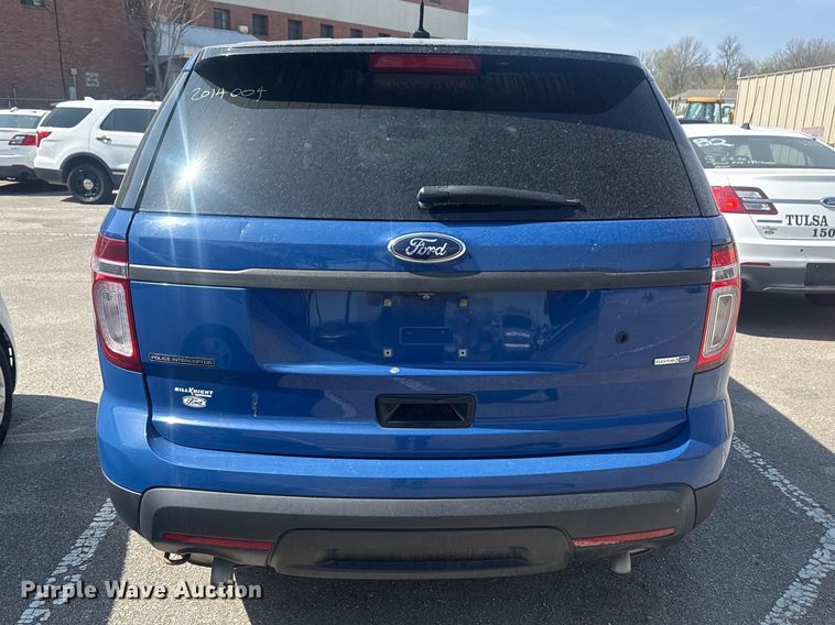 image for item FB8675 2014 Ford Explorer Police Interceptor SUV