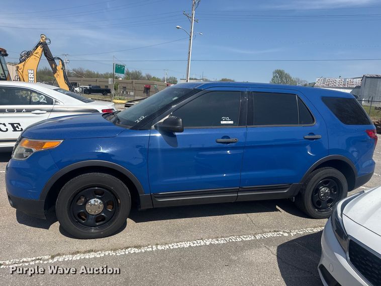 image for item FB8675 2014 Ford Explorer Police Interceptor SUV