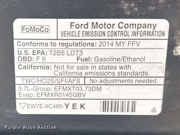 image for item FB8675 2014 Ford Explorer Police Interceptor SUV