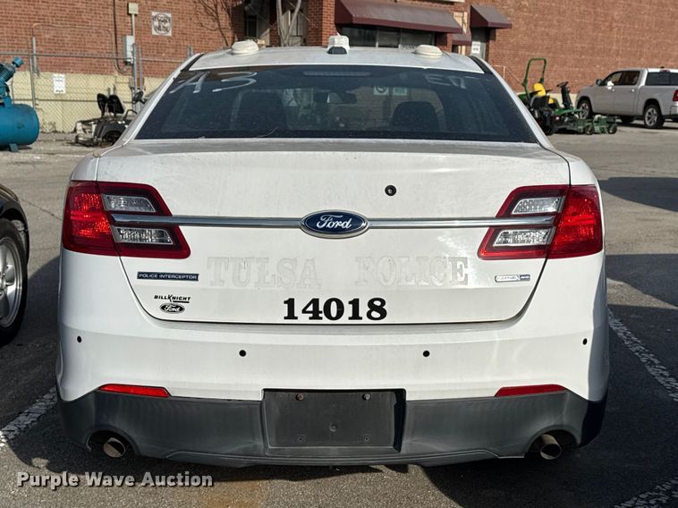 image for item FB8677 2014 Ford Taurus Police Interceptor 