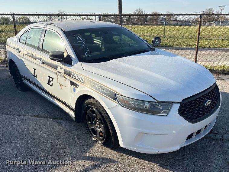 image for item FB8683 2013 Ford Taurus Police Interceptor 