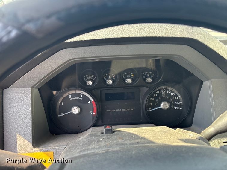 image for item FB8685 2012 Ford F450 Super Duty Ext. Cab flatbed truck