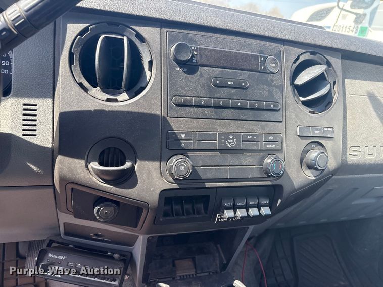 image for item FB8685 2012 Ford F450 Super Duty Ext. Cab flatbed truck