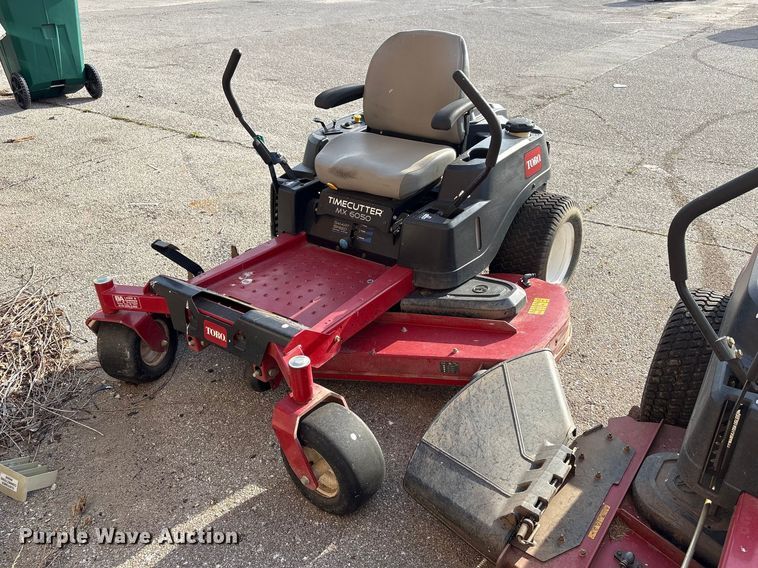 image for item FB8687 (2) 2017 Toro Time Cutter MX6050 ZTR lawn mowers