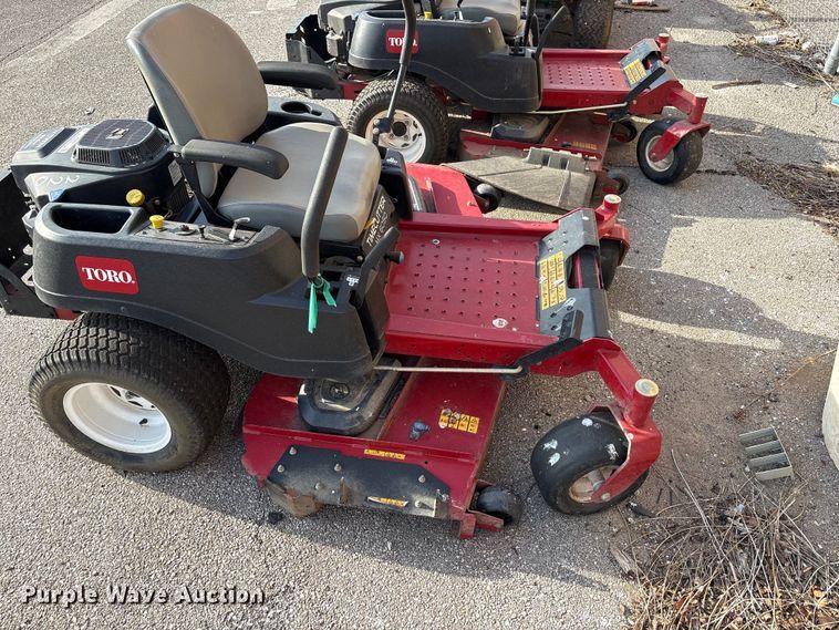 image for item FB8687 (2) 2017 Toro Time Cutter MX6050 ZTR lawn mowers