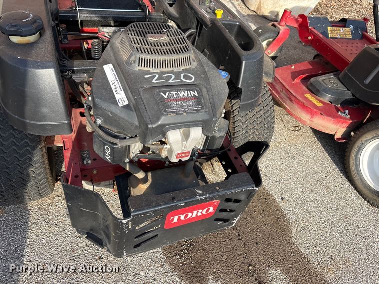 image for item FB8687 (2) 2017 Toro Time Cutter MX6050 ZTR lawn mowers