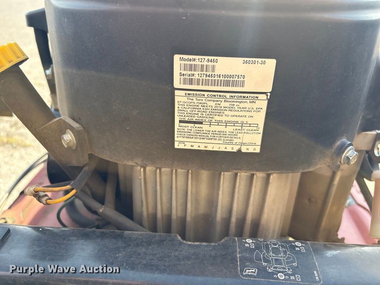 image for item FB8687 (2) 2017 Toro Time Cutter MX6050 ZTR lawn mowers