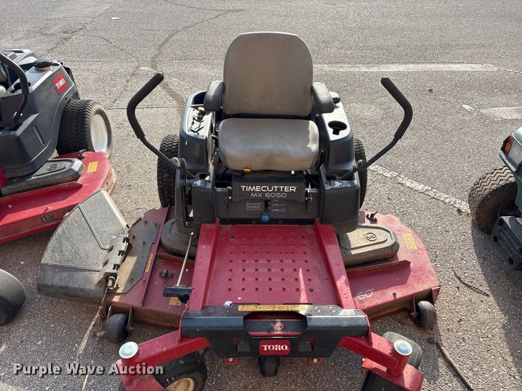 image for item FB8687 (2) 2017 Toro Time Cutter MX6050 ZTR lawn mowers
