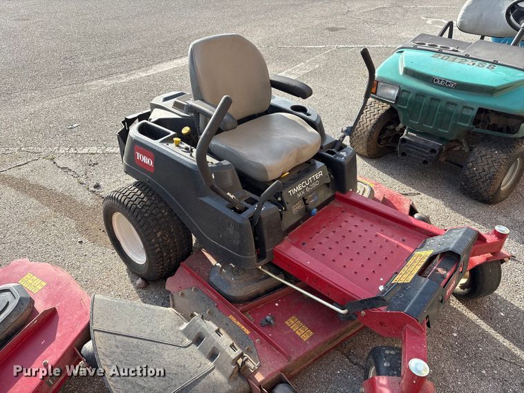 image for item FB8687 (2) 2017 Toro Time Cutter MX6050 ZTR lawn mowers