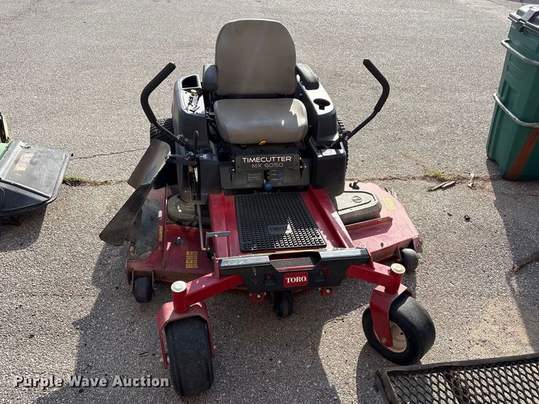 image for item FB8688 2017 Toro Time Cutter MX6050 ZTR lawn mower