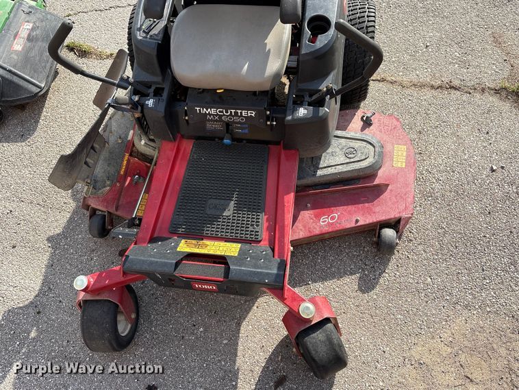 image for item FB8688 2017 Toro Time Cutter MX6050 ZTR lawn mower