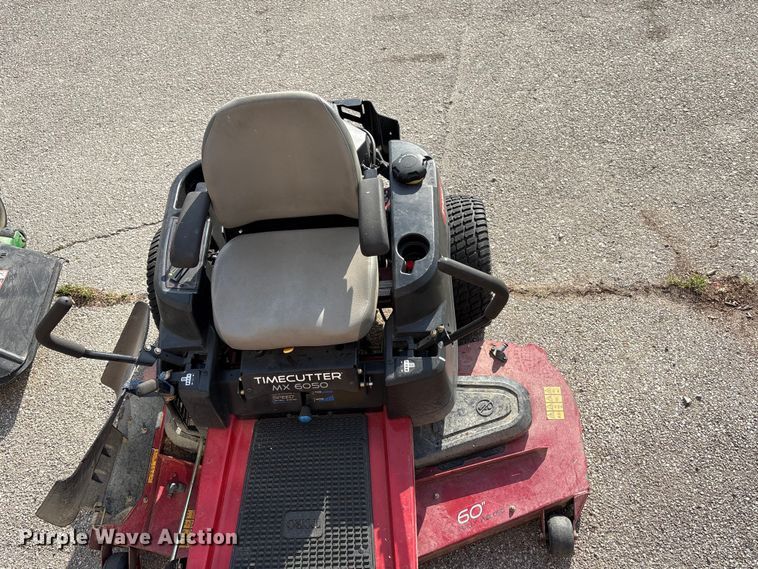 image for item FB8688 2017 Toro Time Cutter MX6050 ZTR lawn mower