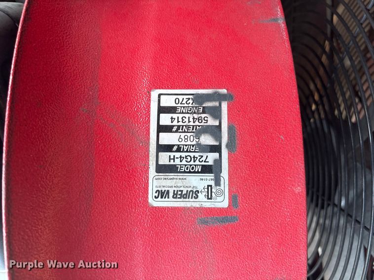 image for item FB8689 (2) Super Vac 724G4-H fans