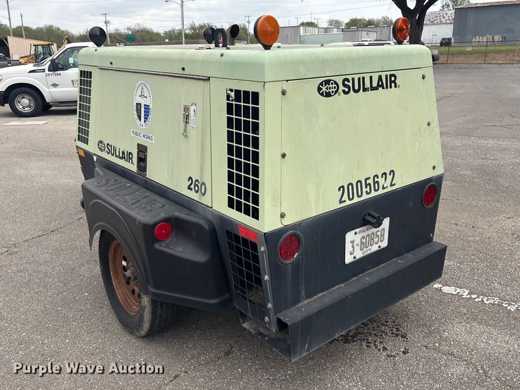 image for item FB8693 2005 Sullair 260DPQJD air compressor