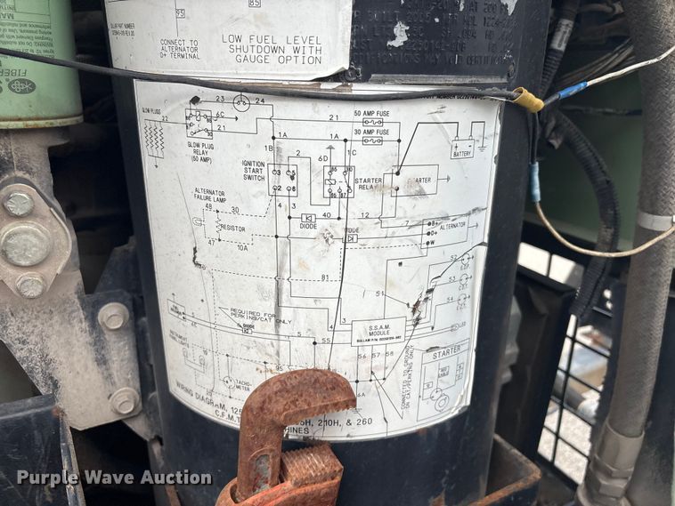 image for item FB8693 2005 Sullair 260DPQJD air compressor