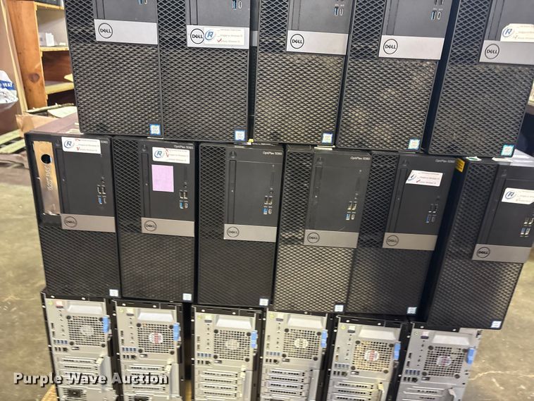 image for item FB8701 Approximately 64 Dell OptiPlex CPUs