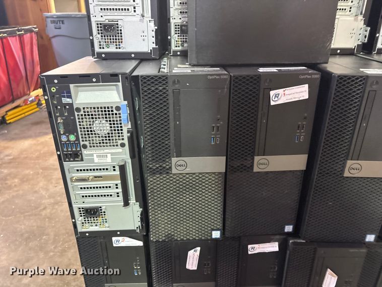 image for item FB8701 Approximately 64 Dell OptiPlex CPUs
