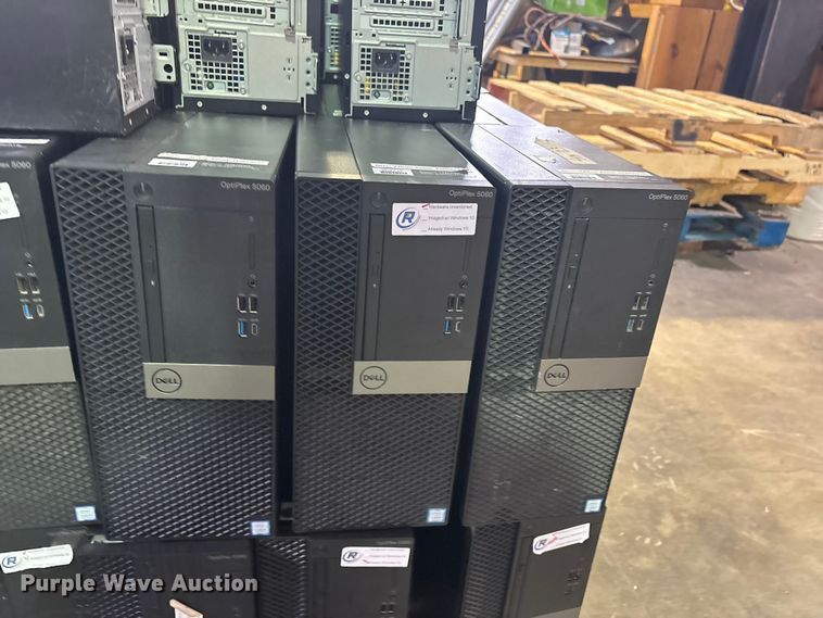 image for item FB8701 Approximately 64 Dell OptiPlex CPUs