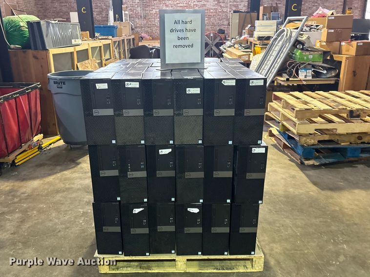 image for item FB8702 Approximately 72 Dell OptiPlex 5060 CPUs