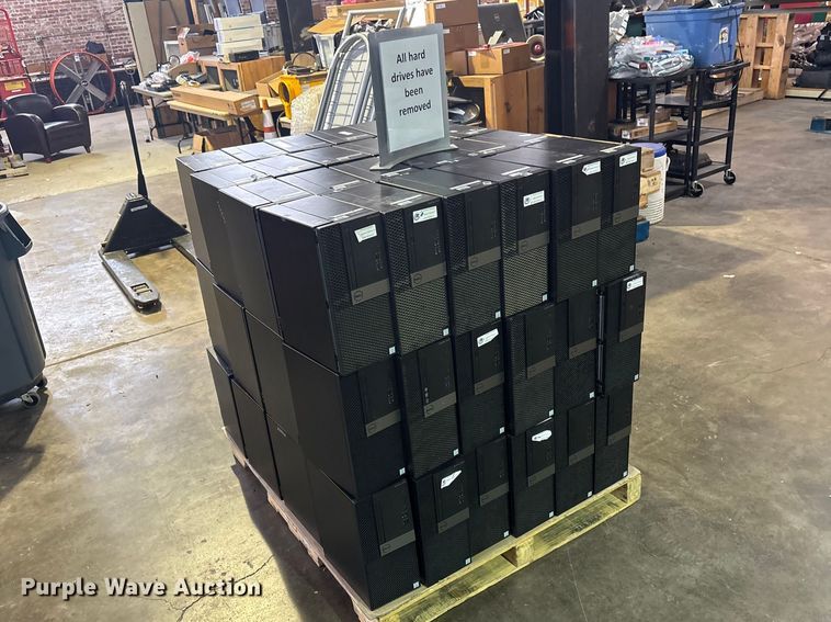 image for item FB8702 Approximately 72 Dell OptiPlex 5060 CPUs