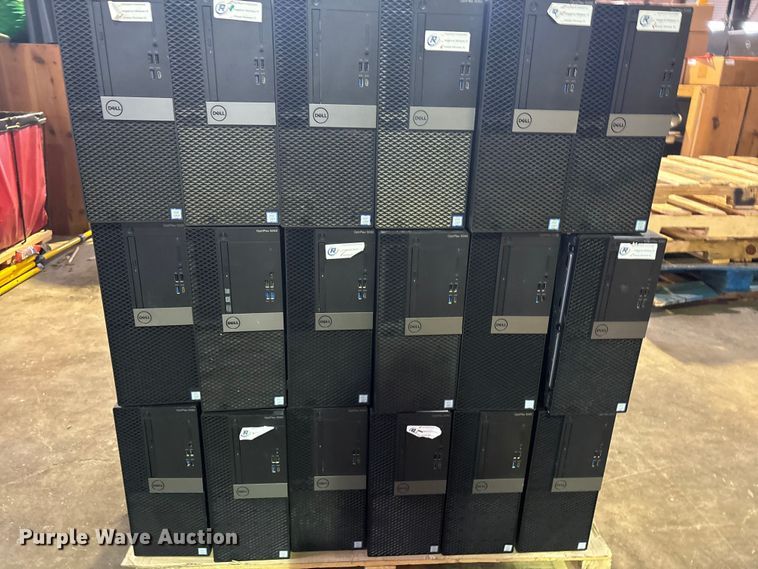image for item FB8702 Approximately 72 Dell OptiPlex 5060 CPUs
