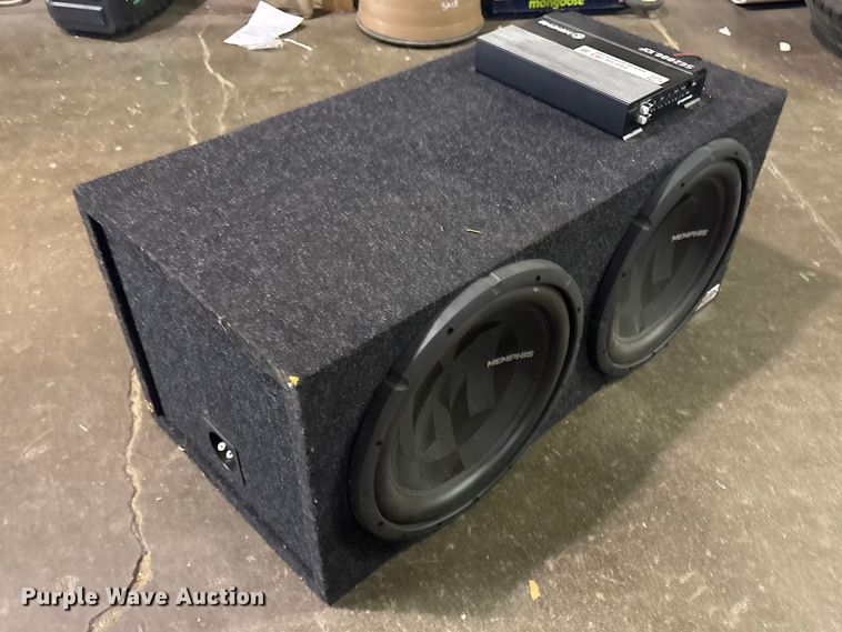 image for item FB8704 Memphis Audio SE2000.1DF amplifier