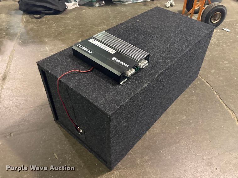 image for item FB8704 Memphis Audio SE2000.1DF amplifier