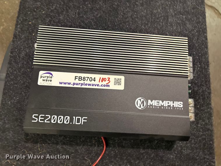 image for item FB8704 Memphis Audio SE2000.1DF amplifier