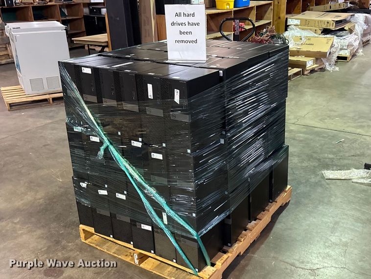 image for item FB8707 Approximately 72 Dell OptiPlex 5060 CPUs