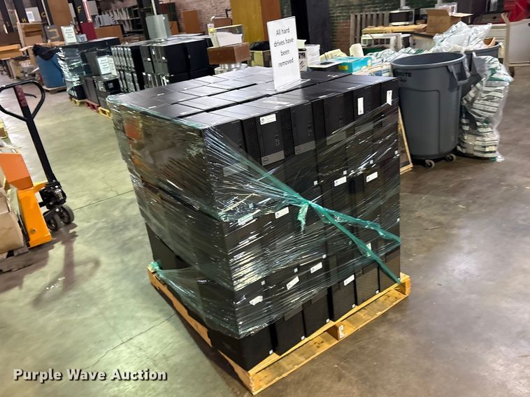 image for item FB8707 Approximately 72 Dell OptiPlex 5060 CPUs