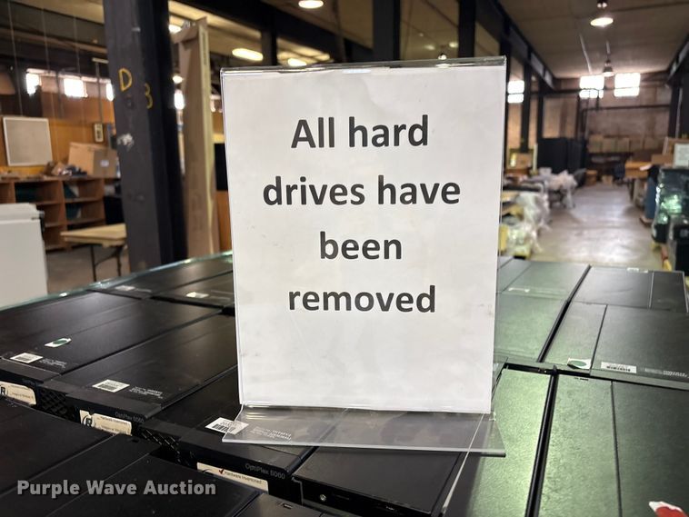 image for item FB8707 Approximately 72 Dell OptiPlex 5060 CPUs