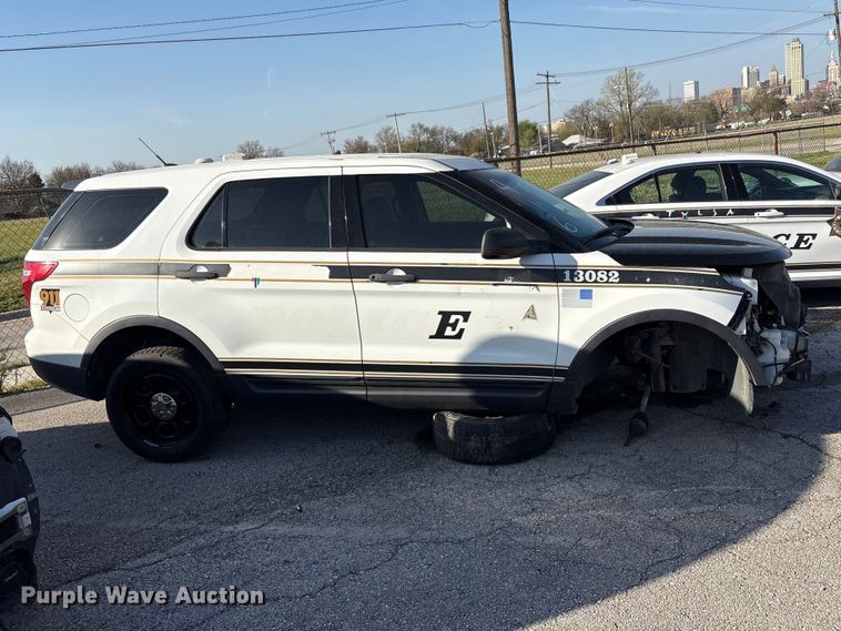 image for item FB8708 2013 Ford Explorer Police Interceptor SUV