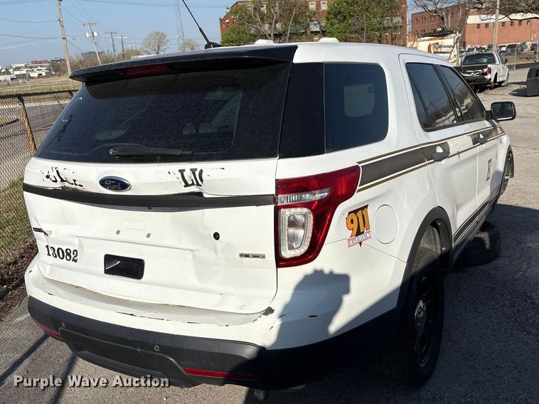 image for item FB8708 2013 Ford Explorer Police Interceptor SUV