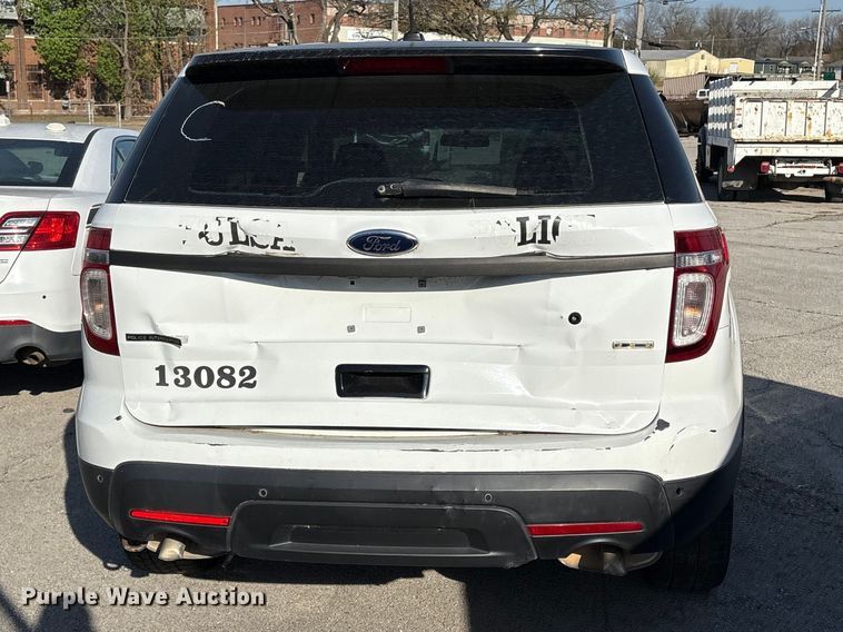 image for item FB8708 2013 Ford Explorer Police Interceptor SUV