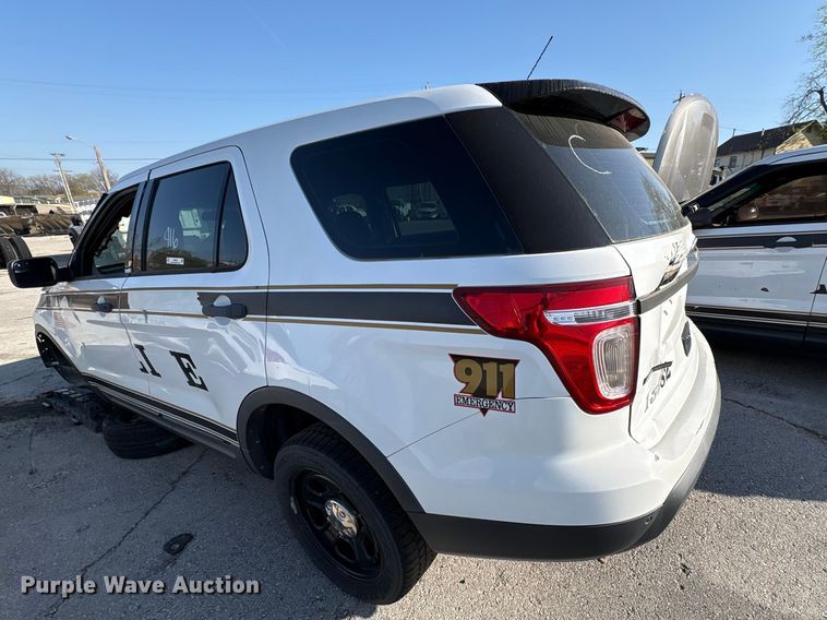 image for item FB8708 2013 Ford Explorer Police Interceptor SUV