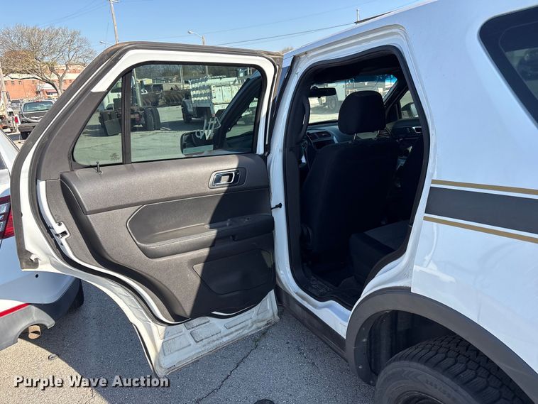 image for item FB8708 2013 Ford Explorer Police Interceptor SUV